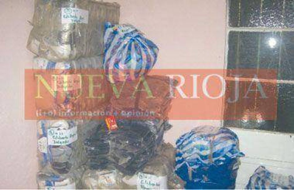 Gendarmer�a incaut� en Chepes un contrabando de mercader�a