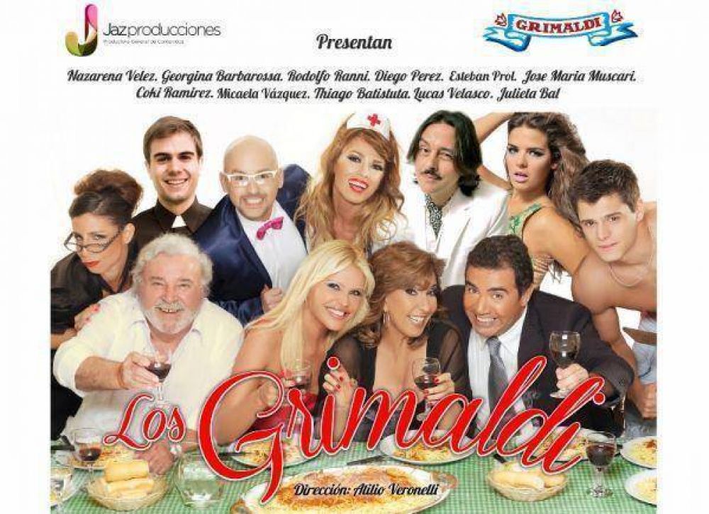 "LOS GRIMALDI" llegan a Saladillo