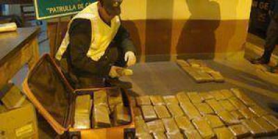Gendarmer�a decomis� 60 kilos de marihuana en Tatan�