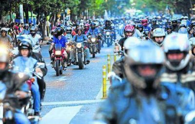 El viernes, la mega marcha de las motos