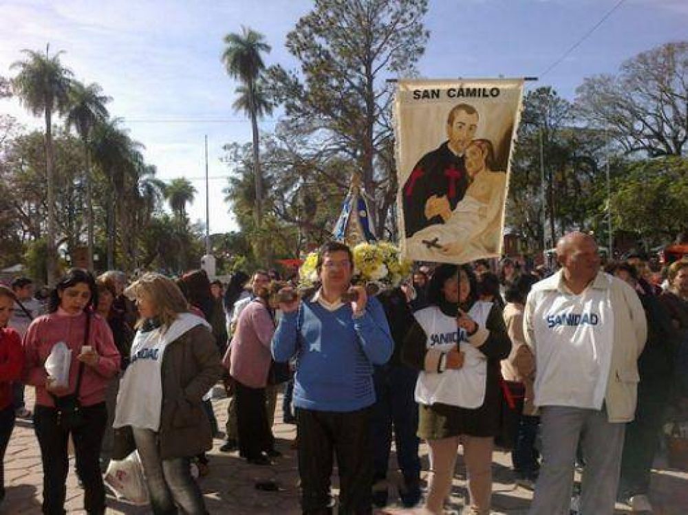 Celebraron a San Pantale�n y oraron por los enfermos