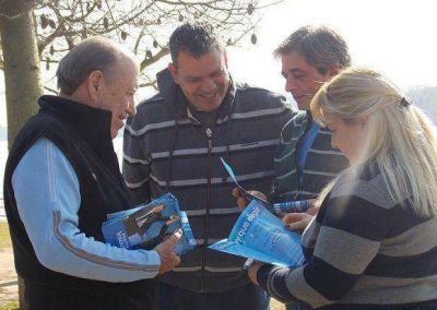 Amieiro recorri� la costanera municipal "Alfredo Ram�n Viviant"