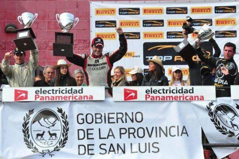 Canapino se dio el lujo de ganar el primer Top Race en San Luis