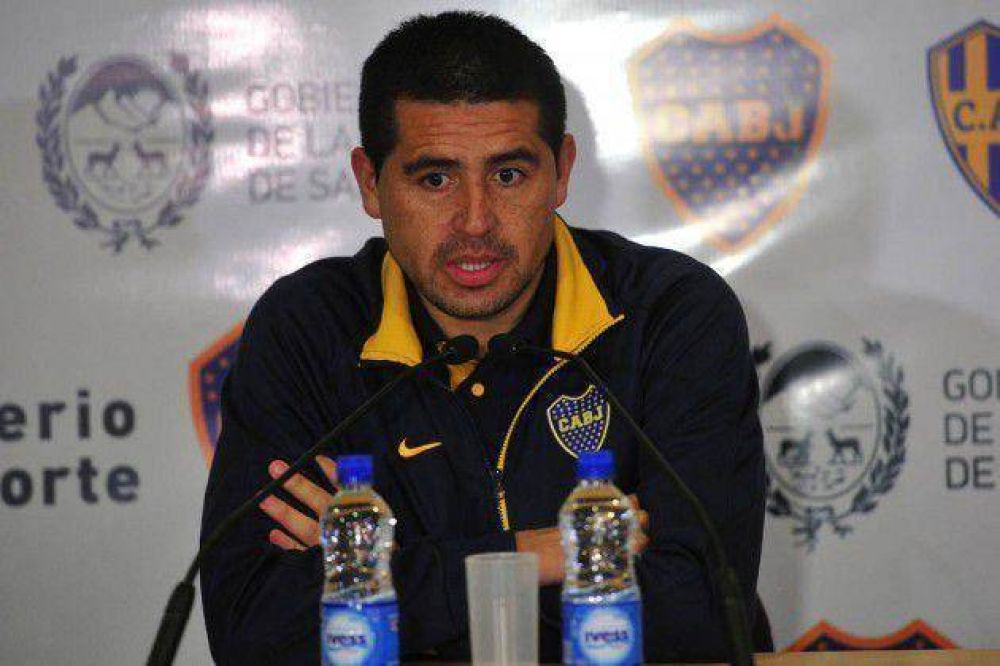 Riquelme contento y agradecido con el cari�o de la gente de San Luis