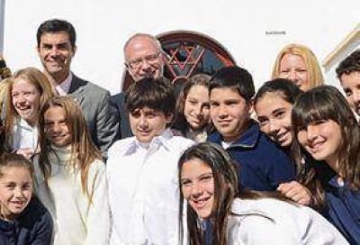 Urtubey junto a Banchik en el centenario de la Asociaci�n Alianza Israelita