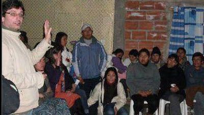 Morello se reuni� con vecinos del barrio 15 de Febrero
