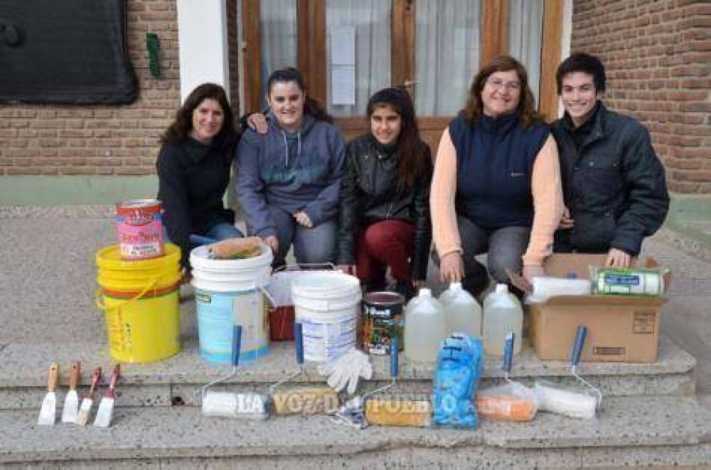 El Instituto San Mart�n, manos a la obra