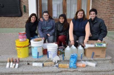El Instituto San Mart�n, manos a la obra