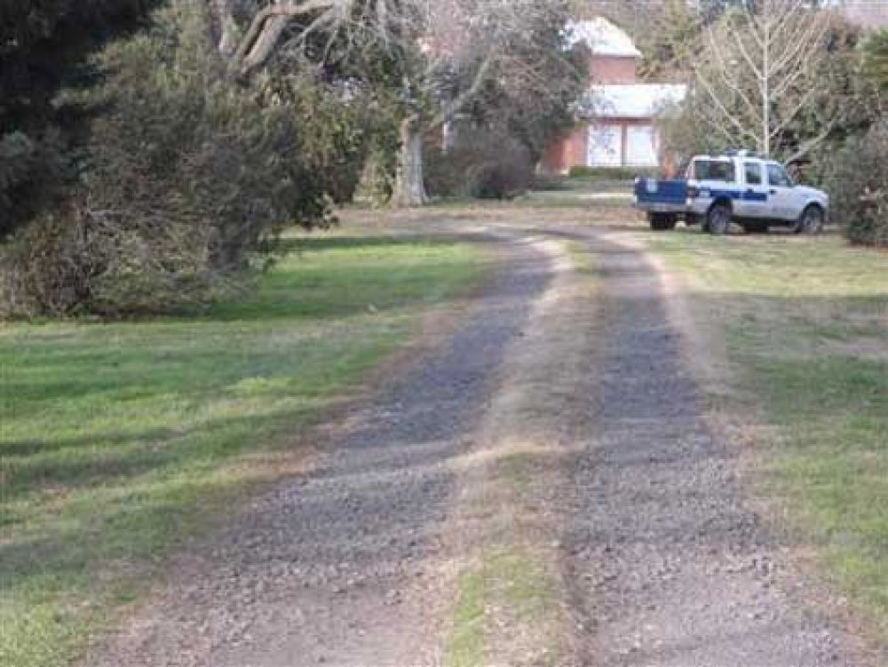 Asaltan a un matrimonio en un campo sobre ruta 5