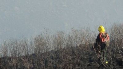 Se extingui� el incendi� en los cerros de Los �ngeles