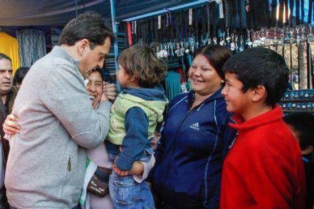 Massa: "La gente est� angustiada por la inseguridad"