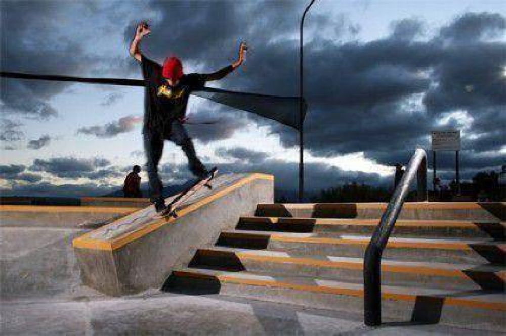 Avanza el skatepark p�blico en Bariloche