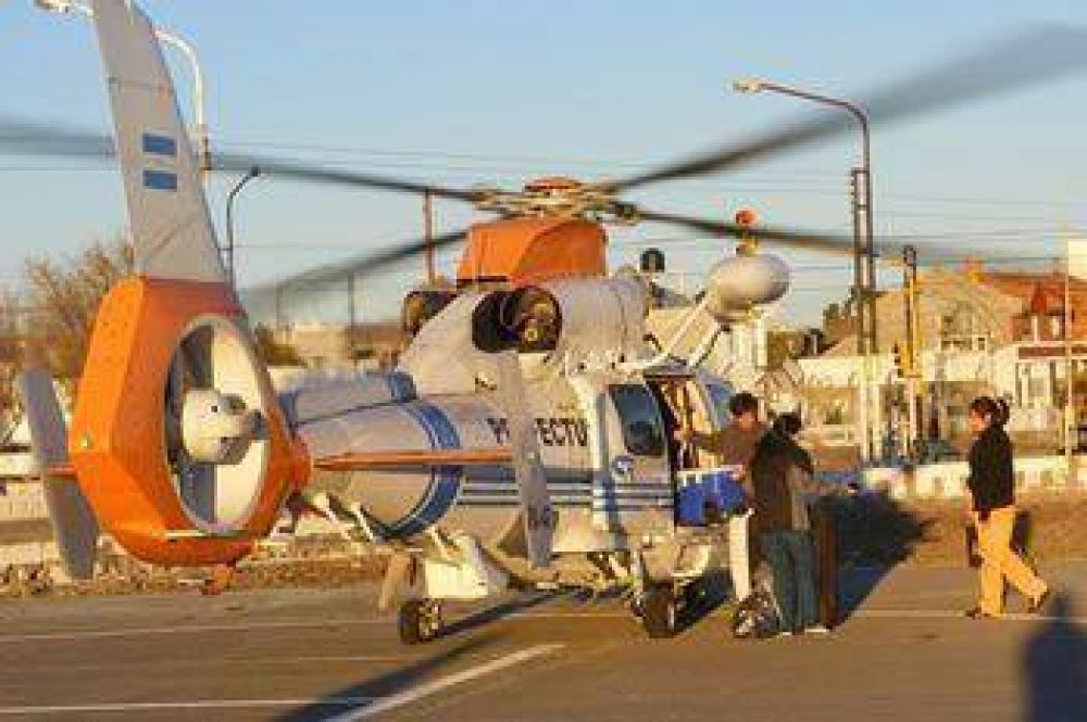 CALETA OLIVIA: EXITOSO OPERATIVO DE ABLACI�N DE �RGANOS