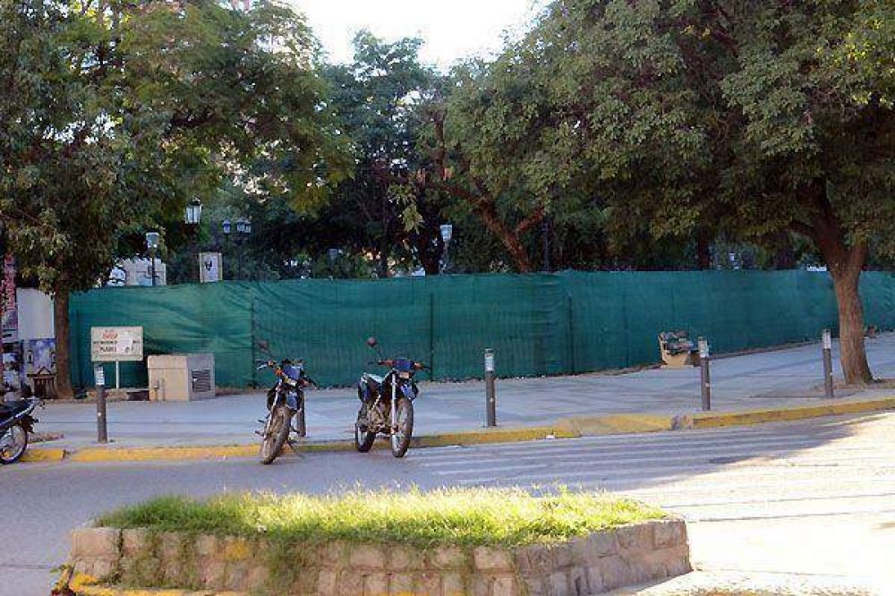 Comienza la segunda etapa de la remodelaci�n de la plaza Libertad