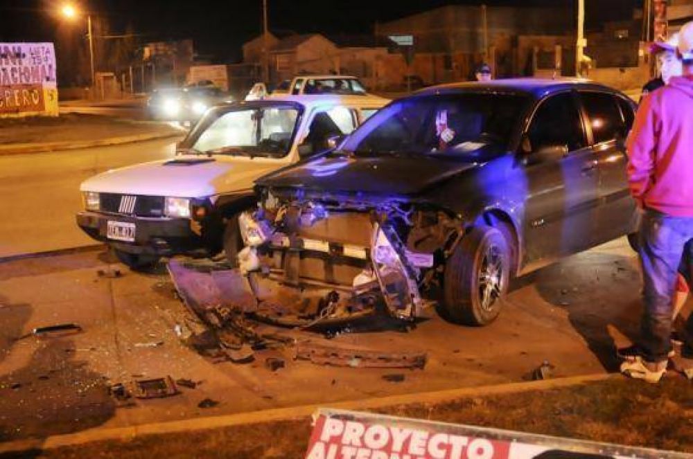 Choque en Avenida Gregores y Juan de Garay