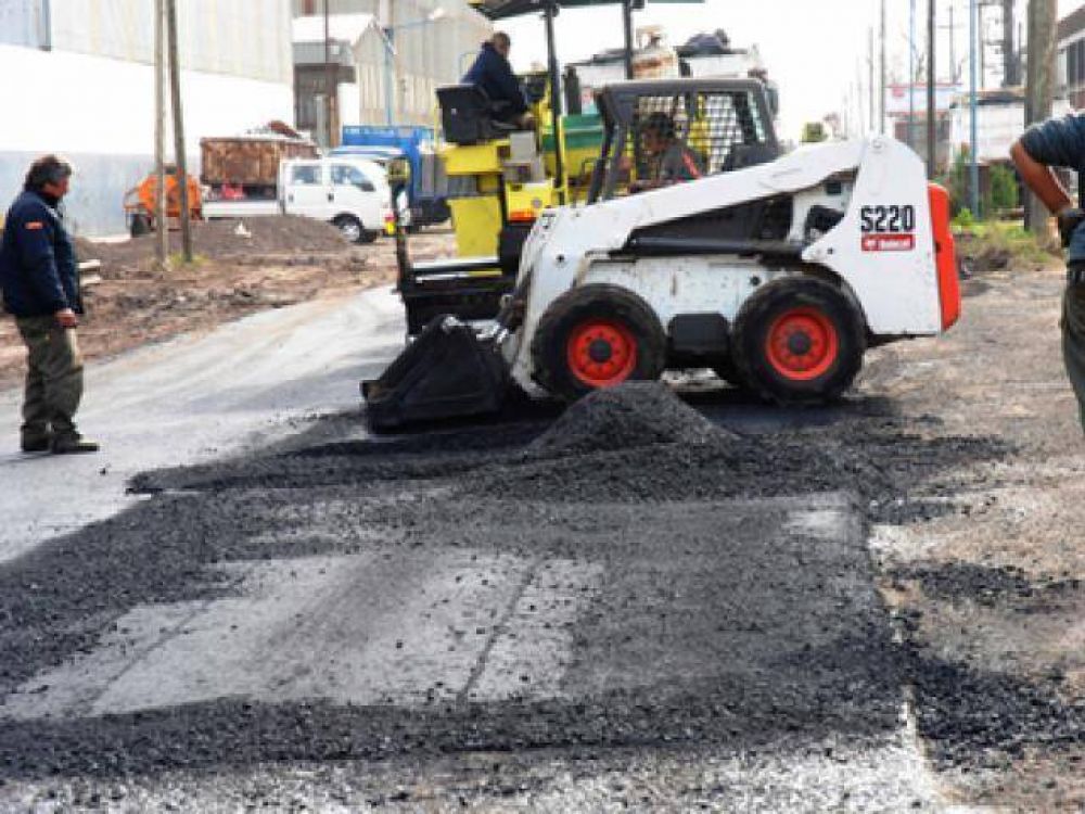 Intensos trabajos sobre Camino General Belgrano