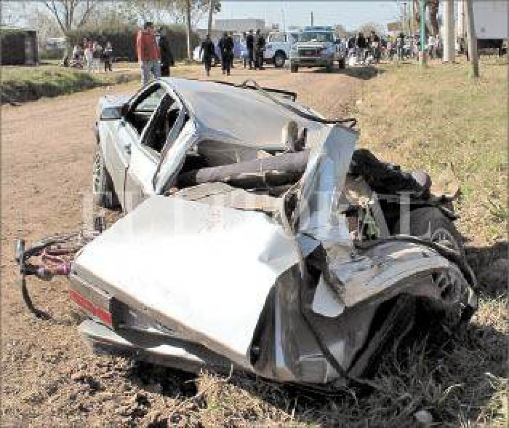 Est� muy grave un peque�o atropellado en Santo Tom�