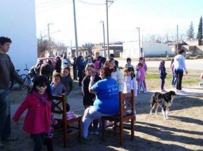 La JP organiz� una exitosa chocolatada en el SUM del Barrio Sur