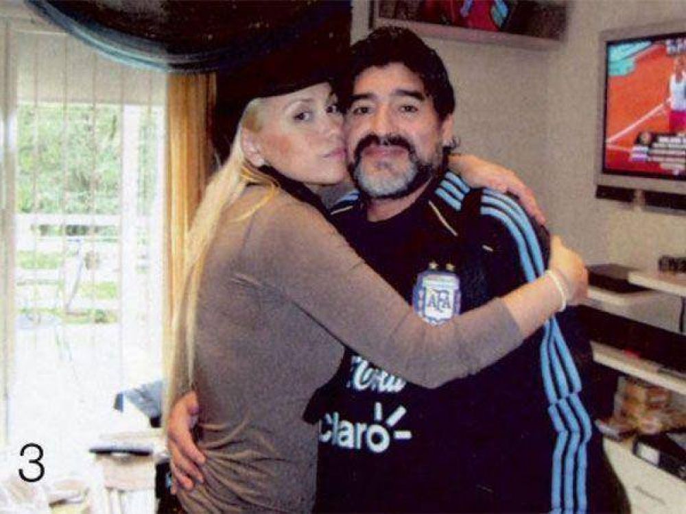 Maradona vuelve a Dubai con Ver�nica Ojeda