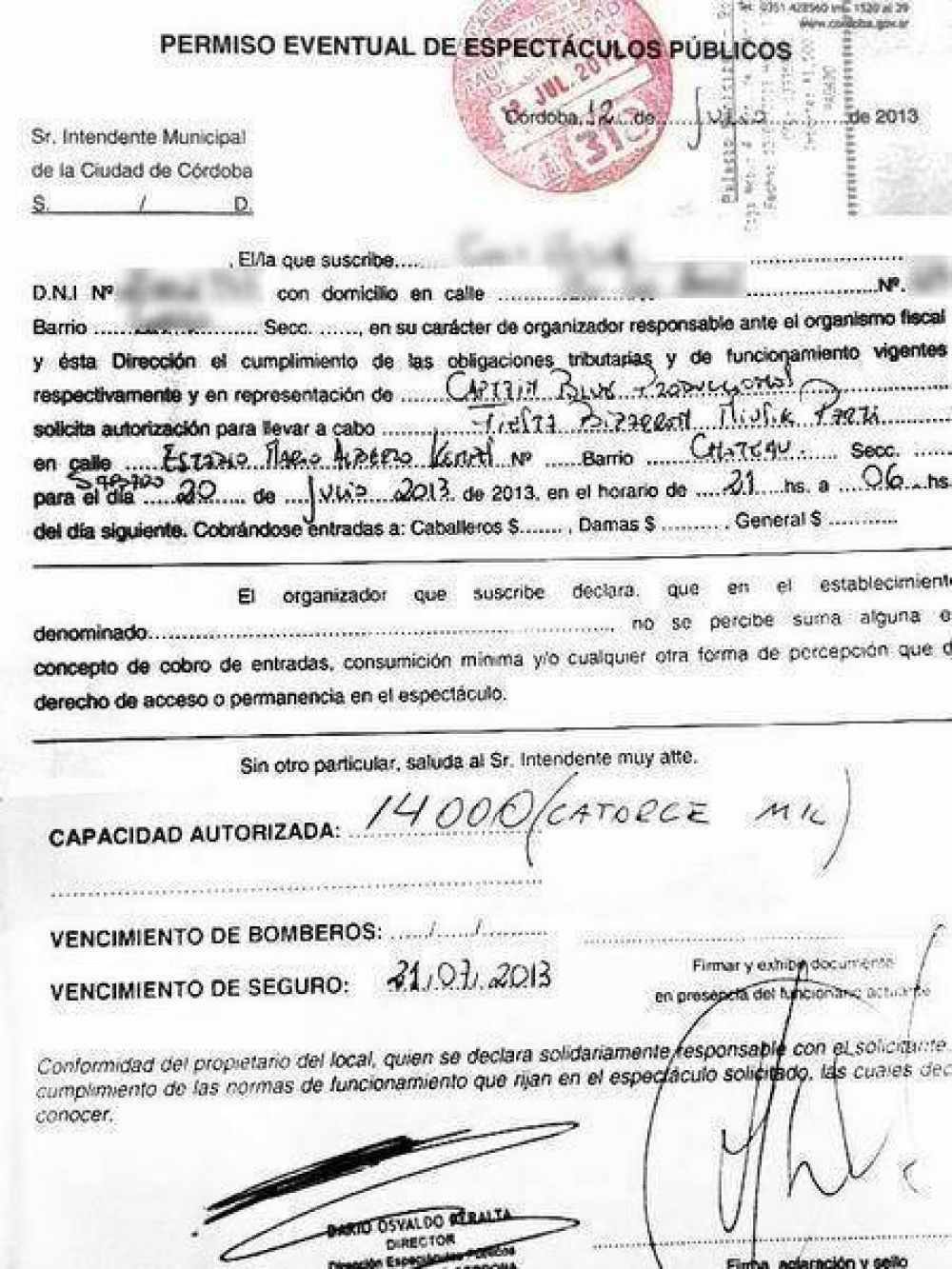 Municipio autoriz� la Bizzarren violando la norma de Espect�culos P�blicos