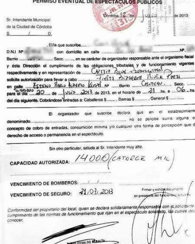 Municipio autoriz� la Bizzarren violando la norma de Espect�culos P�blicos