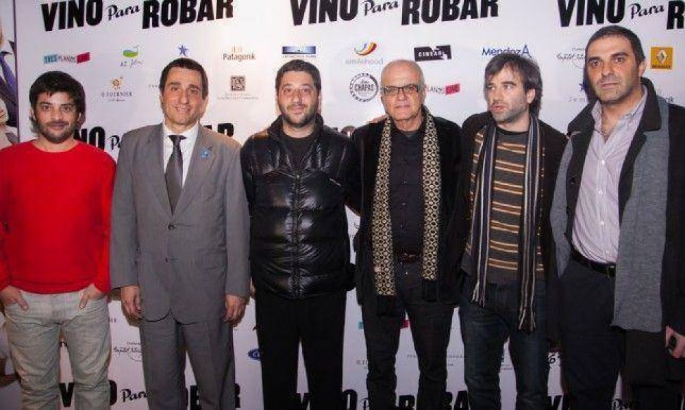 La pel�cula "Vino para robar" tuvo su avant premiere exclusivo en Mendoza