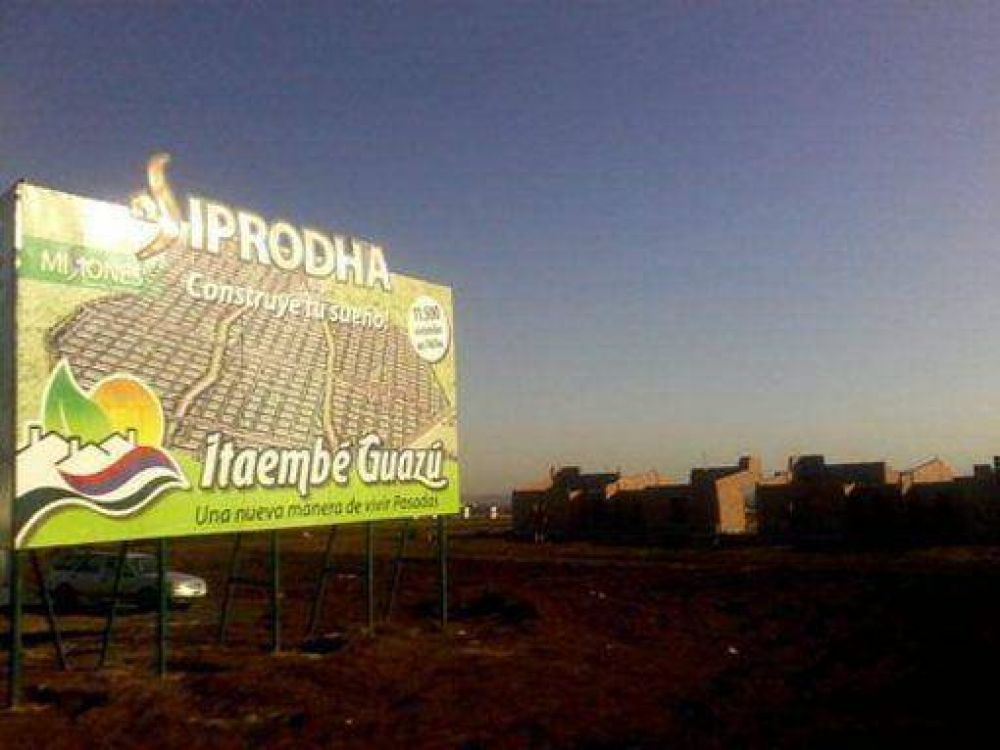 Millonaria inversi�n para m�s de 11 mil viviendas en el complejo Itaemb� Guaz� de Posadas 