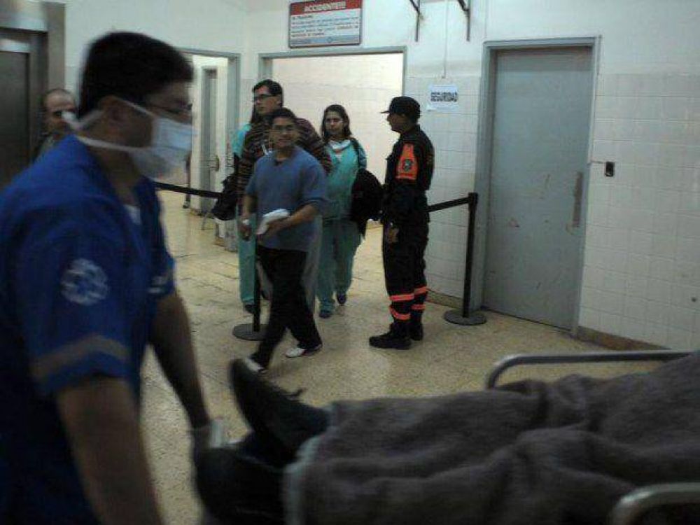 Ser�an m�s de 50 intoxicados por el escape de �xido de etileno en el San Bernardo