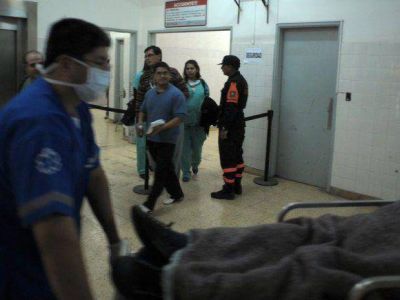 Ser�an m�s de 50 intoxicados por el escape de �xido de etileno en el San Bernardo