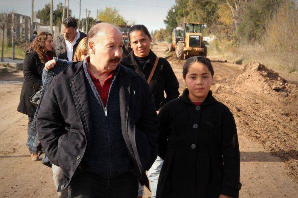 Con dos frentes de obra contin�a el Plan municipal �Transitar, 20 Barrios�