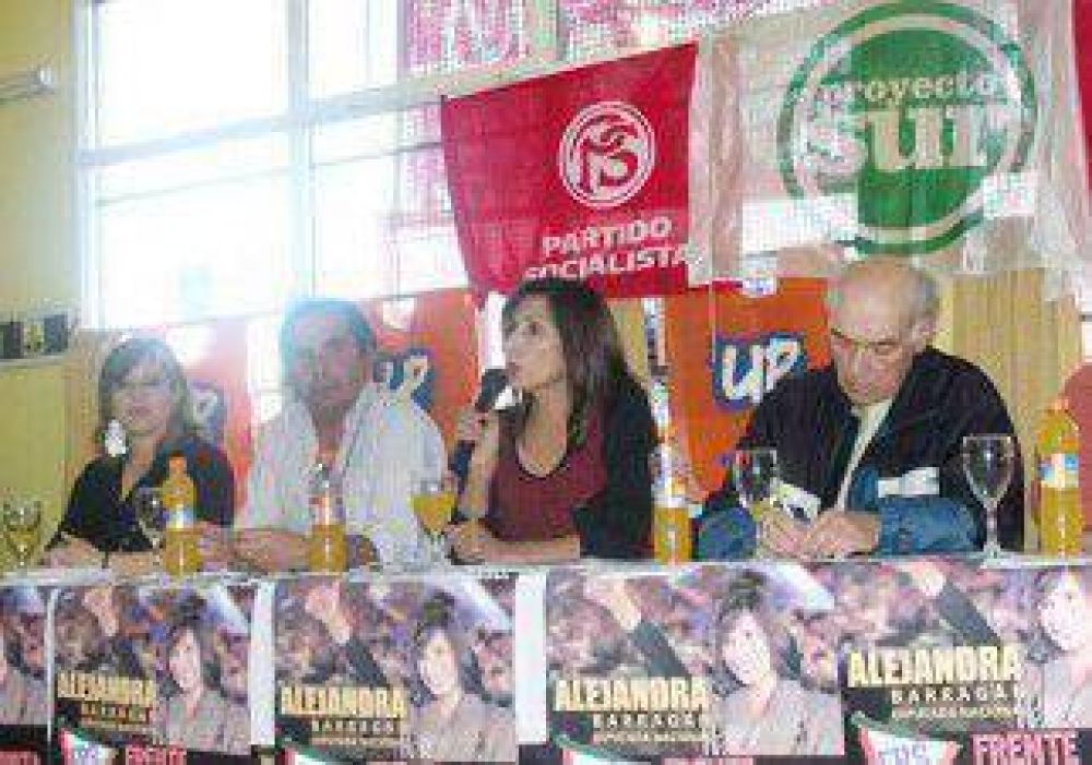 De Gennaro llega en apoyo al Frente Progresista Sur 