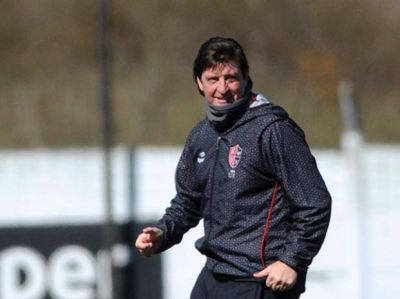 Newell's: Berti est� conforme con el rendimiento y quiere "pelear arriba"