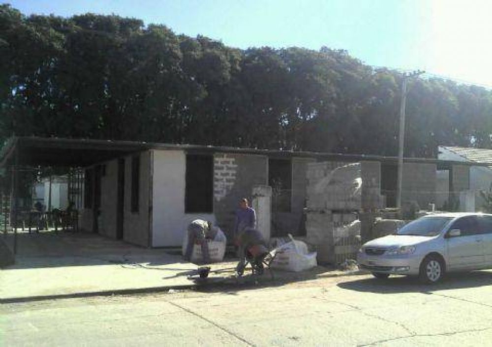 Avances en la obra de la nueva unidad sanitaria