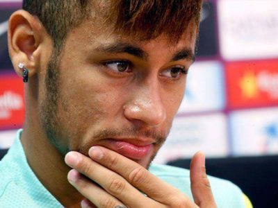 A horas de Bar�a-Santos, habl� Neymar