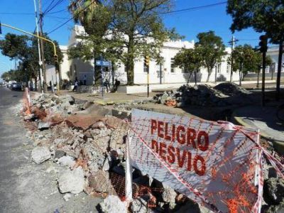 Cortes de calles programados para ma�ana