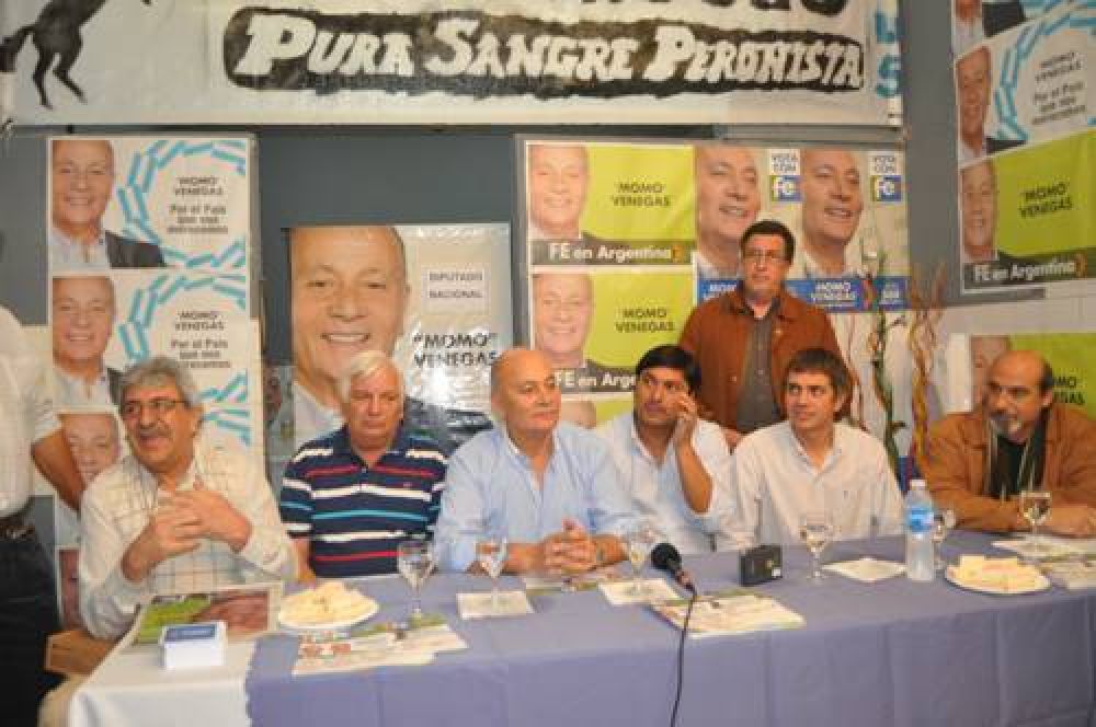 Momo Venegas inaugur la sede local del partido FE: l referente de UATRE pas por San Nicols