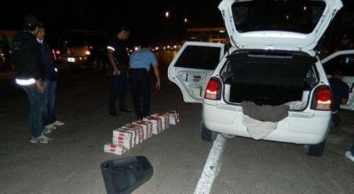 Secuestran gran cantidad de cigarrillos de contrabando