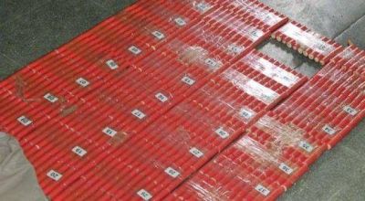 Secuestraron coca�na en la ETO, una mujer detenida
