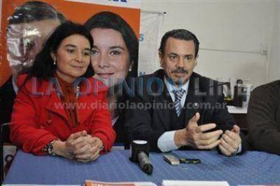 Galassi acompa�� en su campa�a a Natalia Enrico