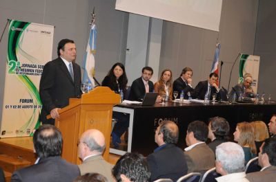 Se realiz� la apertura de las Jornadas sobre R�gimen Federal de Responsabilidad Fiscal