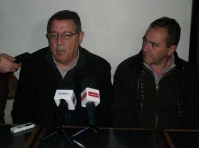 Juan Pedro Tunessi y Luis Oliver, de visita por nuestra ciudad