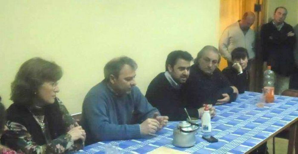 El Frente progresista visit� Chasic�