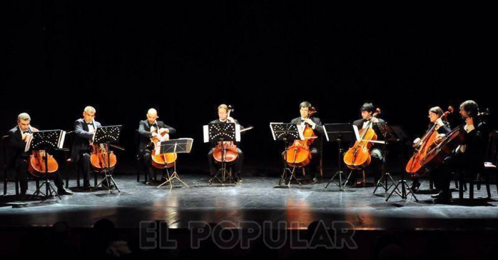 Los mejores violonchelos estuvieron en el Teatro