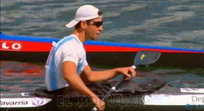 Agust�n Vernice ir� por la medalla dorada en K1 y K2