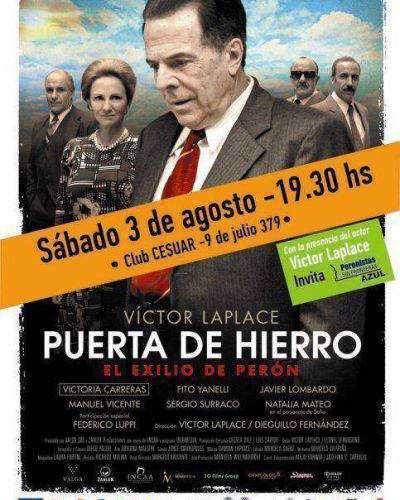 Se presentar� el s�bado la pel�cula �Puerta de Hierro, el exilio de Per�n �