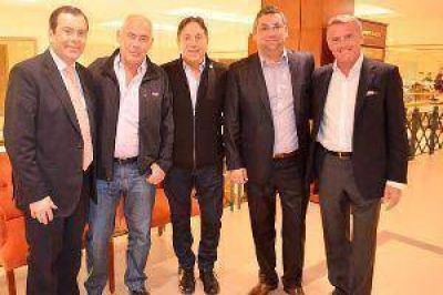 El gobernador se reuni� con Meyer