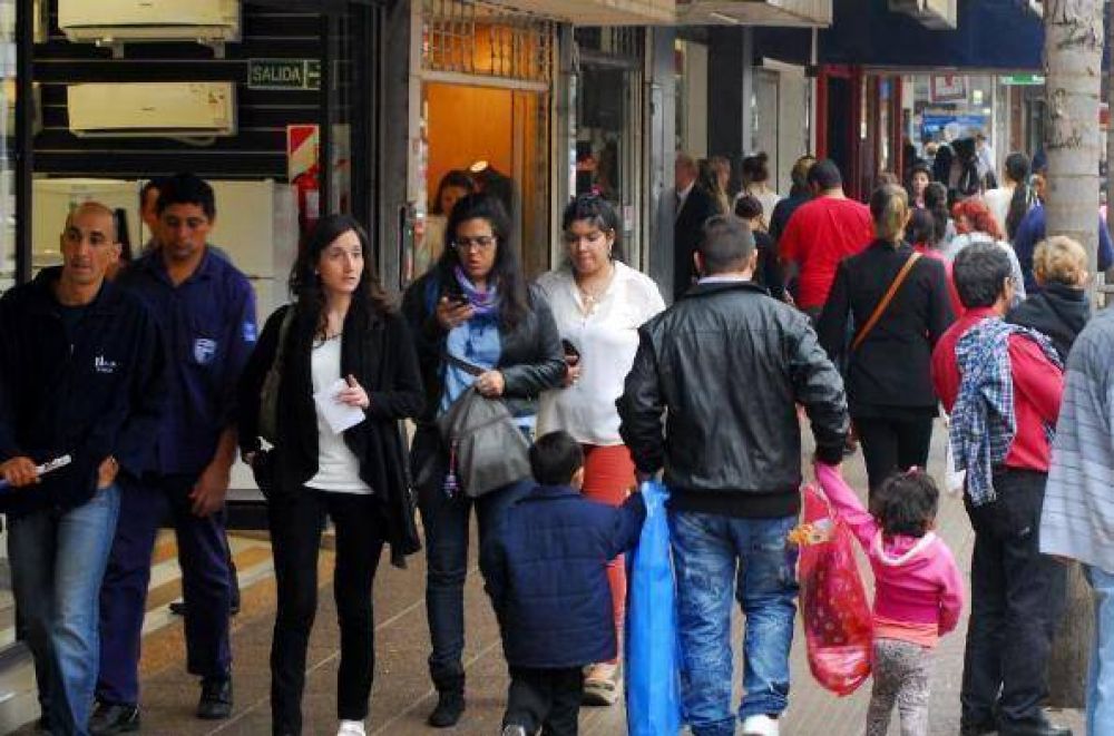 Calles del microcentro posade�o cortadas al t�nsito por el Black Friday