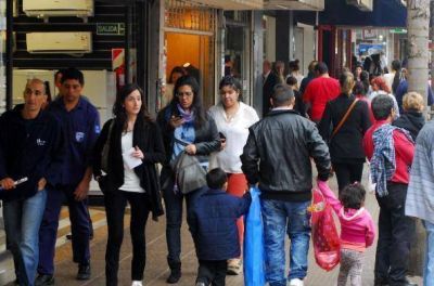 Calles del microcentro posade�o cortadas al t�nsito por el Black Friday