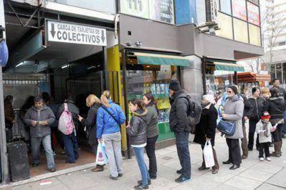 Por segunda vez en la semana hubo fallas en el sistema de carga de tarjetas