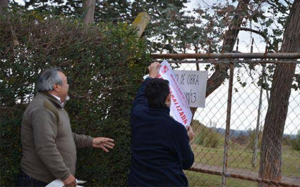 Paralizan la construcci�n de un barrio cerrado en Pilar